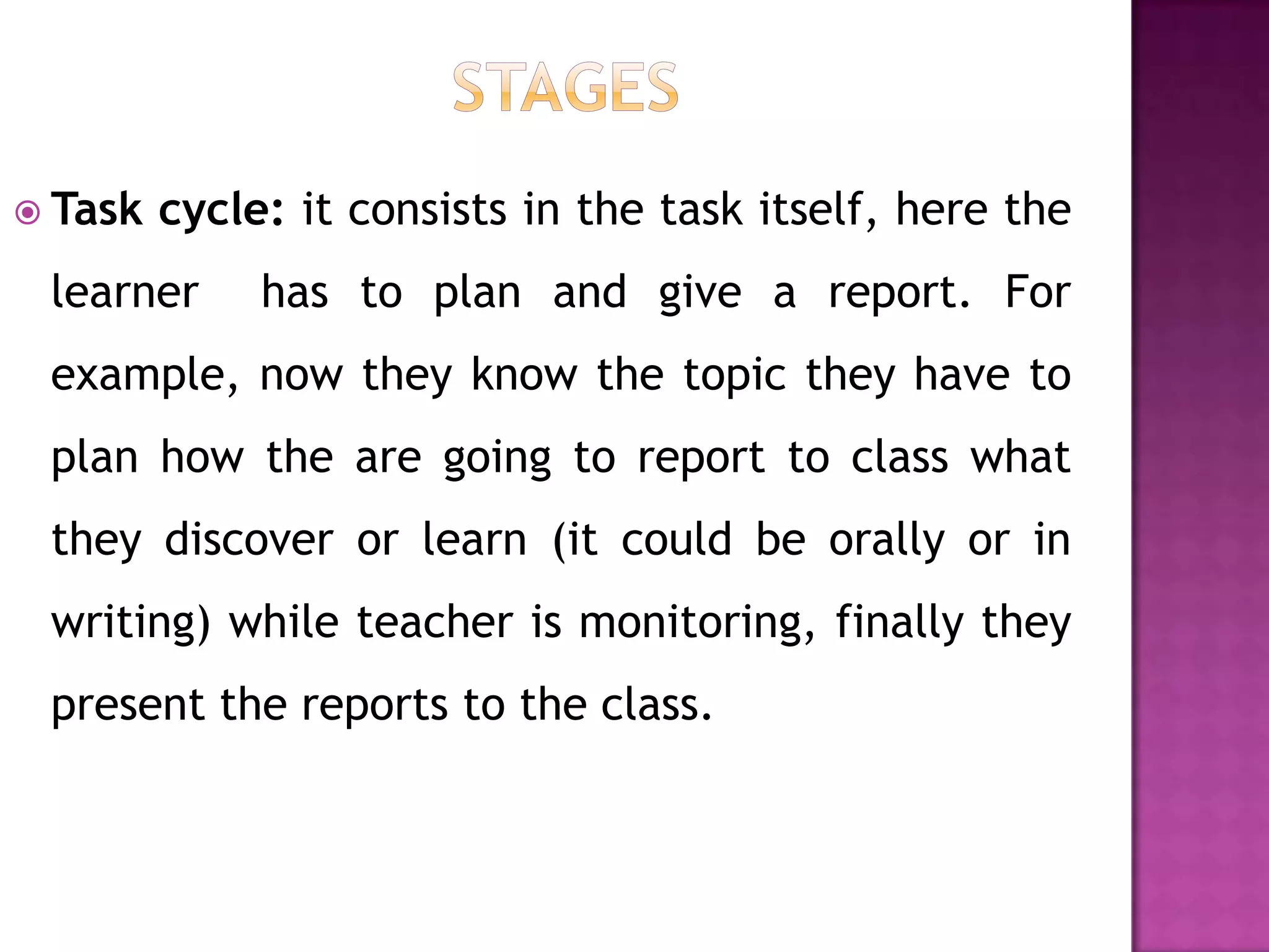 Task based learning | PPT