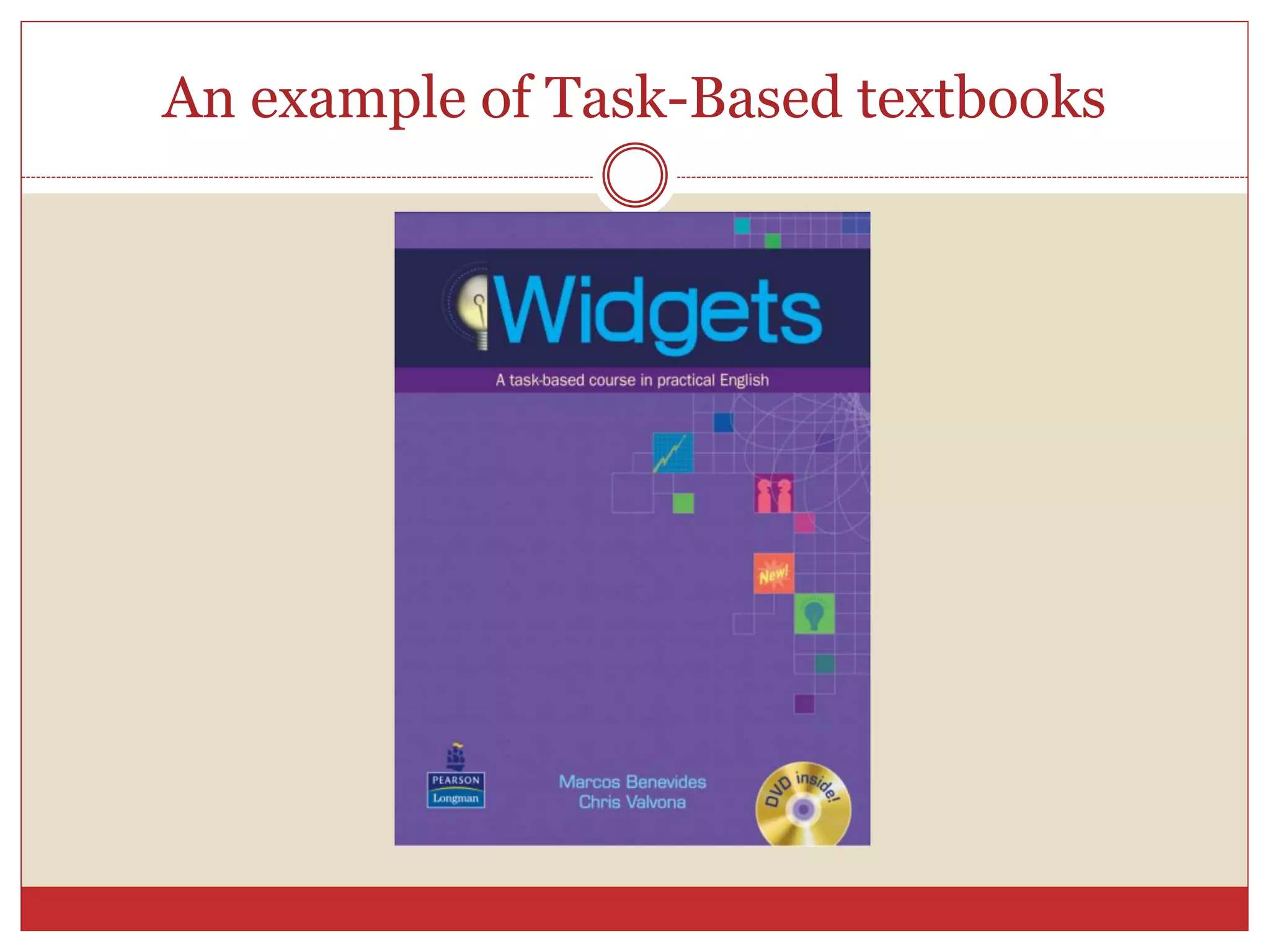Task based syllabus | PPTX | Homework and Study | Education