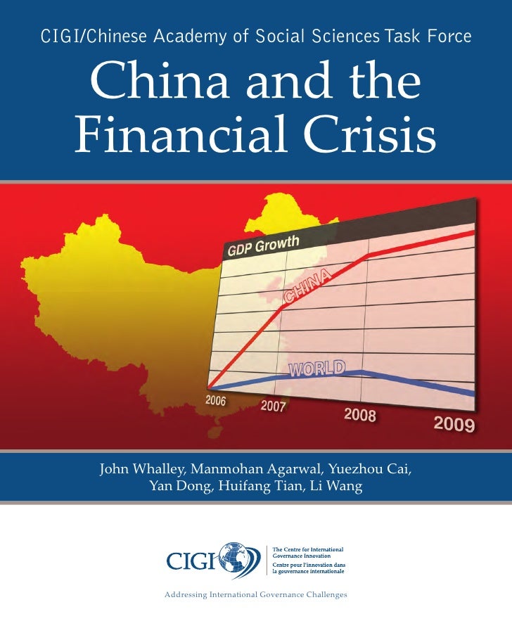 China and the Financial Crisis