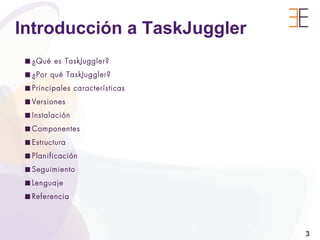 Gestión de Proyectos con TaskJuggler | PPT