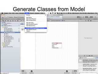 Generate Classes from Model
 