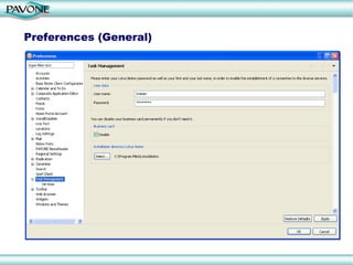 Preferences (General) 