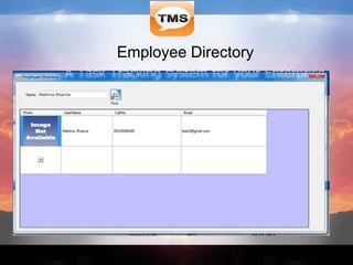 Employee Directory
 