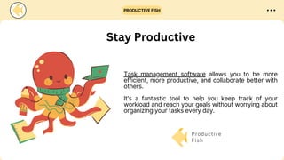 Fish With Task Task Management Tools | Productive Fish | PDF