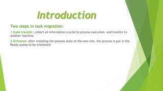 Task migration in os | PPT
