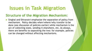 Task migration in os | PPT