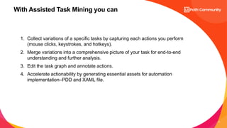 Discovery Series - Zero to Hero - Task Mining Session 1 | PDF