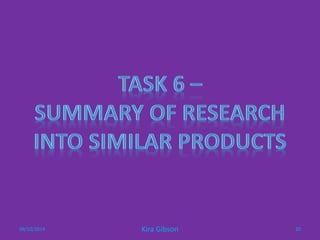 Kira Gibson09/10/2014 20
 