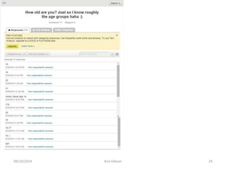 Kira Gibson09/10/2014 29
 