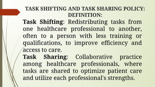TASK SHIFTING TASK SHARING IN OPERATING ROOM,-PROSPECTS AND CHALLENGES ...