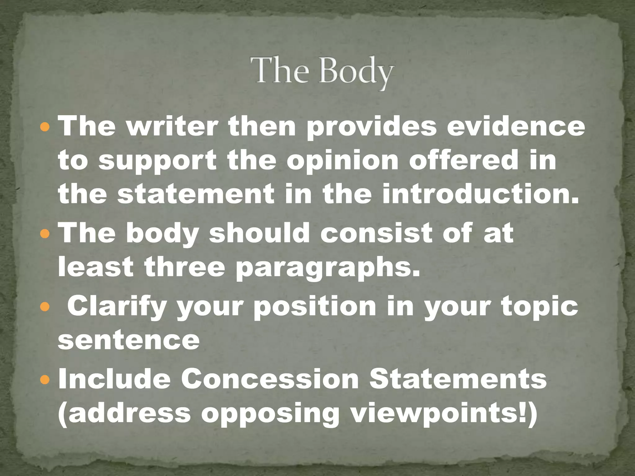 Persuasive Writing | PPTX