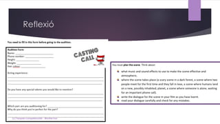 Reflexió
(c) Tasques competencials - Montse Irun
 