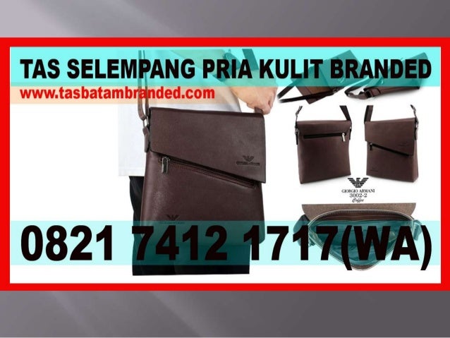 Tas Selempang Pria Branded Import Kulit Asli Terbaru Harga Murah Semi
