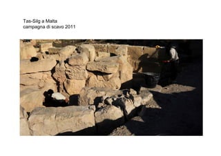 Tas-Silg a Malta
campagna di scavo 2011
 