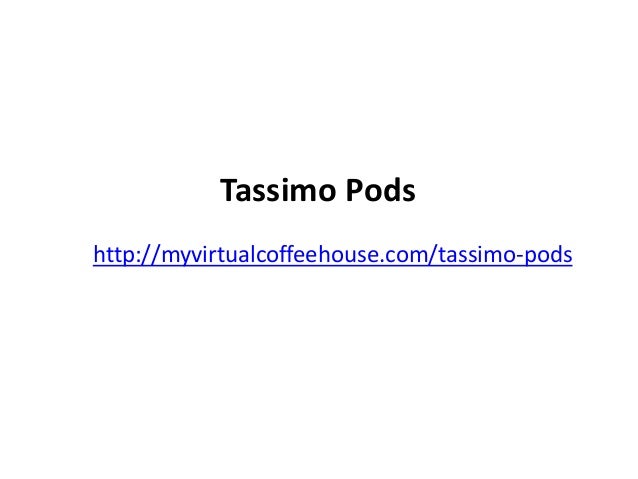 Tassimo Pods