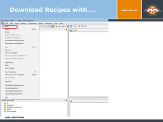 Download Recipes with…. Trends and Directions in Spatial Data Exchange 