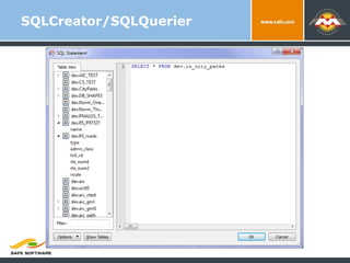 SQLCreator/SQLQuerier 