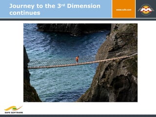 Journey to the 3 rd  Dimension continues 