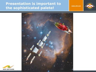 Presentation is important to the sophisticated palete! 