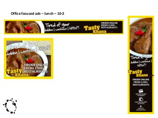 Office focused ads – lunch – 10-2

 