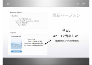 最新バージョン


    今日、
ver 1.1.2出ました！
（日付は向こうの現地時間）
 