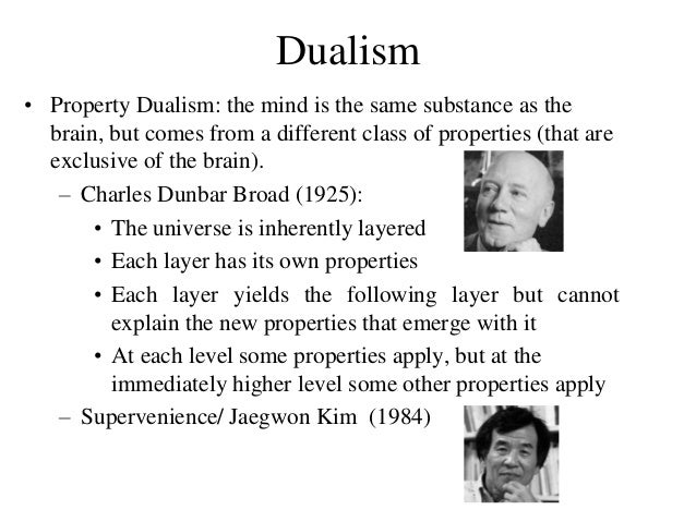 Substance Dualism And Property Dualism The Mind