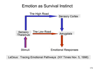 174
Emotion as Survival Instinct
 