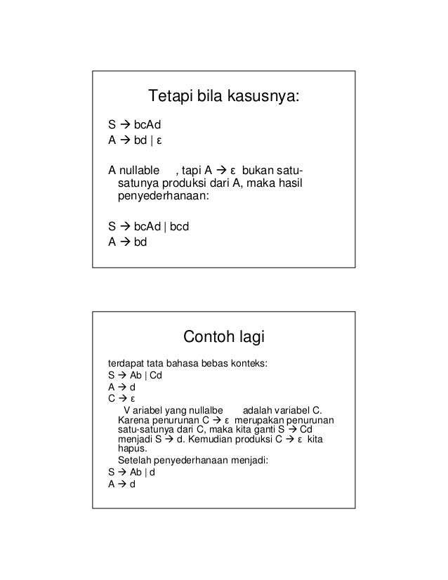 Contoh Soal Dan Jawaban Tata Bahasa Bebas Konteks Studi Indonesia