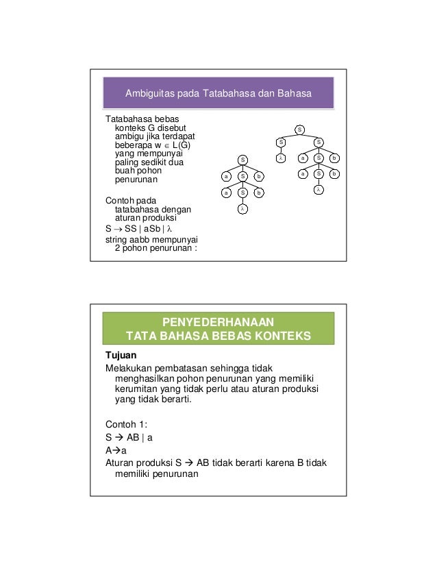 Tata Bahasa Bebas Konteks