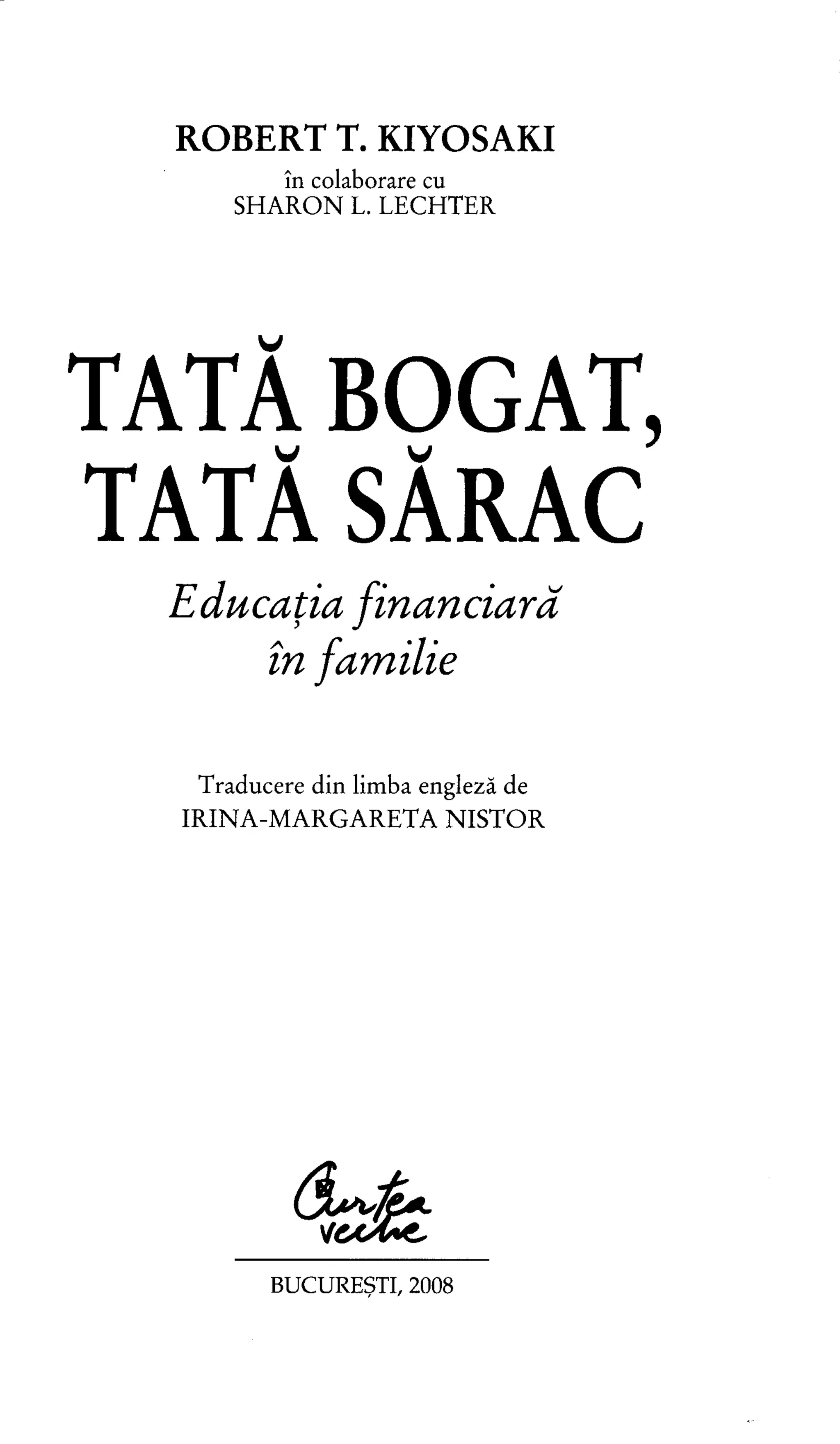 Tata bogat-tata-sarac | PDF