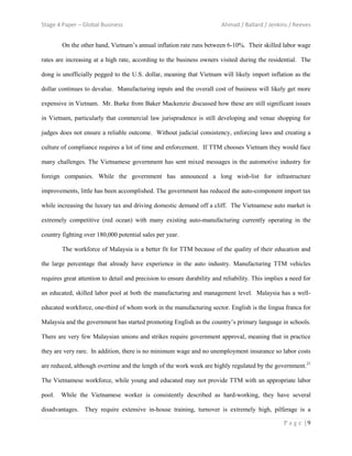 Tata Motors - Strategy Analysis
