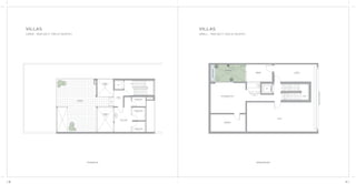 TERRACE
30’ - 6” X 22’ - 3”
FOYER
5’ - 3” X 9’ - 9”
LIFT
UP
SERVANT BATH
7’ X 5’ - 3”
UTILITY ROOM
10’ - 3” X 14’
SERVANT ROOM
7’ X 7’ - 9”
SERVANT ROOM
7’ X 6’ - 6”
COURTYARD
WATERFEATURE
ENTERTAINMENT ROOM
16’ - 9” X 14’
GYMNASIUM
16’ - 9” X 8’ - 3”
GARAGE
BAR
6’ - 3” X 8’ - 3”
LIFT
STORE
GARAGE
20’ - 9” X 8’- 3”
VERANDAH
12’ X 8’ - 3”
BASEMENT
VILLAS
LARGE - 8500 SQ.FT. (789.67 SQ.MTR.)
VILLAS
SMALL - 7000 SQ.FT. (650.32 SQ.MTR.)
TERRACE
ROLLERSHUTTERABOVE
INTERNAL
VOID
EXTERNAL
VOID
40 41
 
