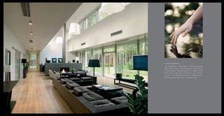 FEATURES & AMENITIES:
VRV air-conditioning • Private elevator • Private swimming pool
Italian marble flooring in living and dining areas • Wooden flooring
in master bedroom • Bathtub with jacuzzi jet in master bathroom
Family lounge on upper level • Entertainment lounge • Personal
gym area • Home automation and security controlled access
Basement parking space for 3 cars • Video door phone
12 13
 