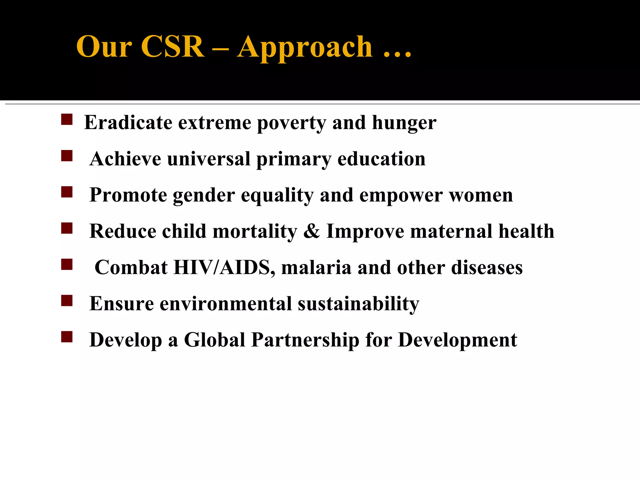 Tata steel-CSR | PPT