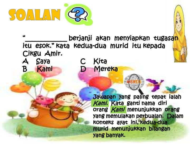 Golongan Kata Kata Nama Am Kata Nama Khas Kata Ganti Nama