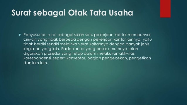 Tata Bahasa Dan Tanda Baca Dalam Surat