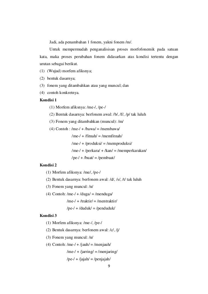 Tata bahasa indonesia dasar
