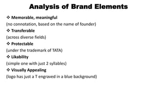 Brand Connotation BRAND AUDIT ON TATA MOTORS | PPTX