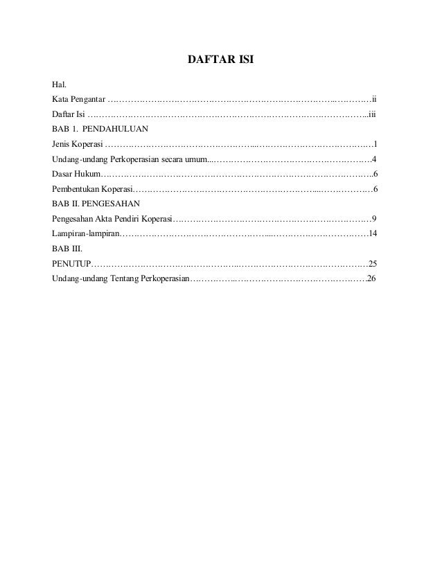Tata cara mendirikan koperasi