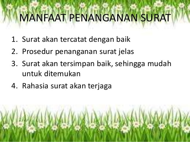Penanganan Surat Masuk