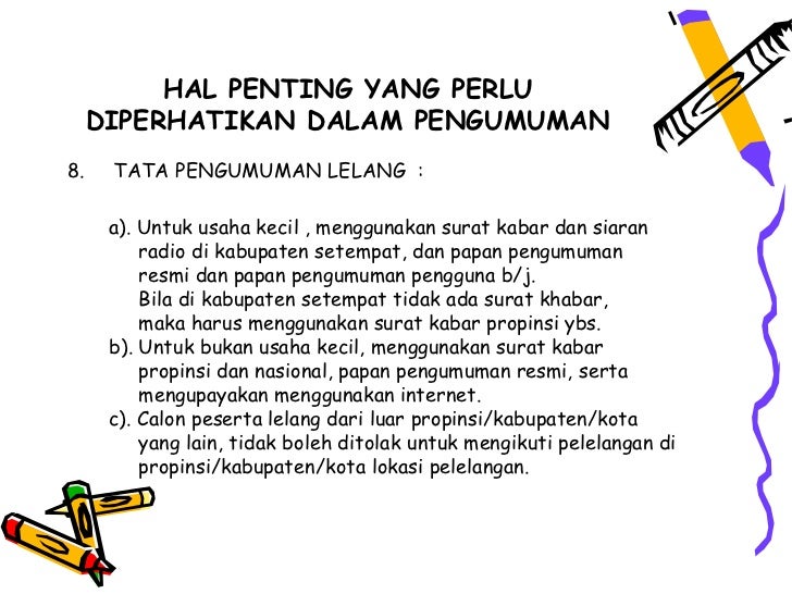 Contoh Surat Pengumuman Di Koran  