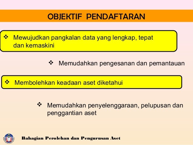 Tatacara pengurusan aset alih kerajaan