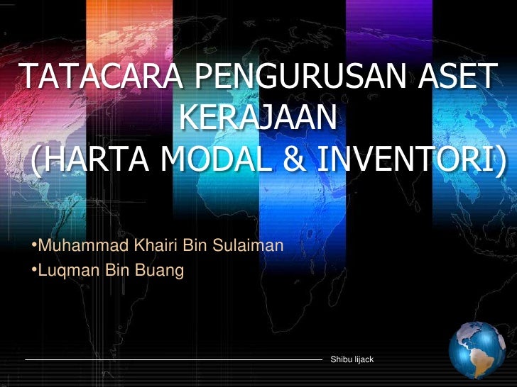 Tatacara Pengurusan Aset Kerajaan