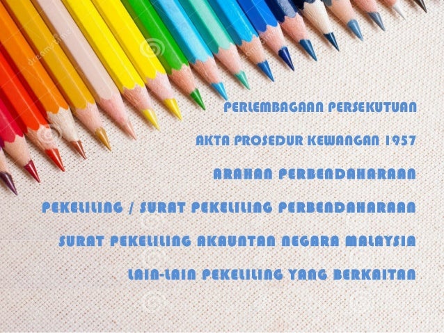 Tatacara pengurusan hasil 2014 slide