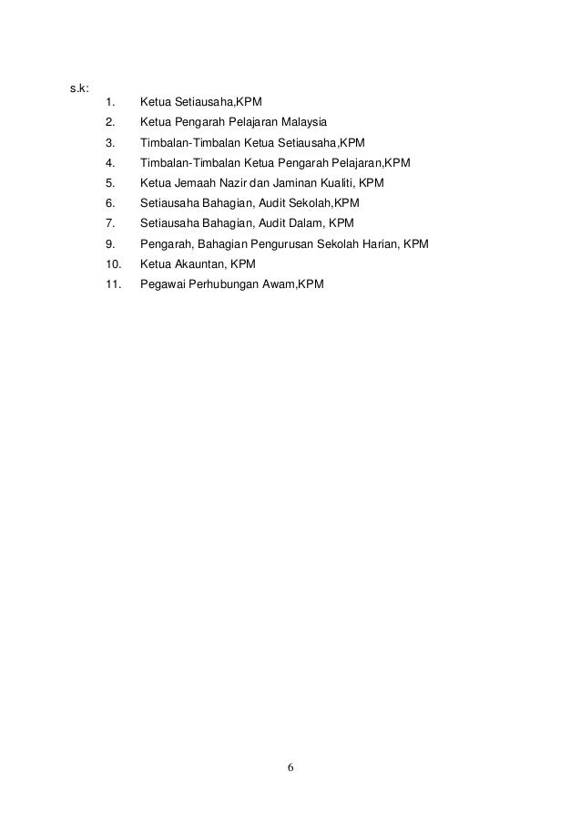 Tatacara Pengurusan Perakaunan Kumpulan Wang Sekolah  PPT  PENGURUSAN