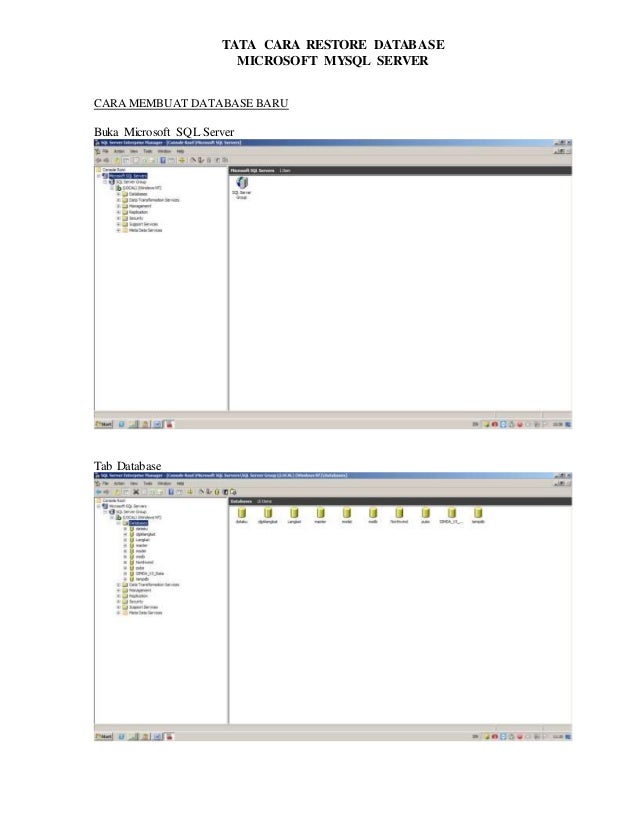 cara sql server cara sql server