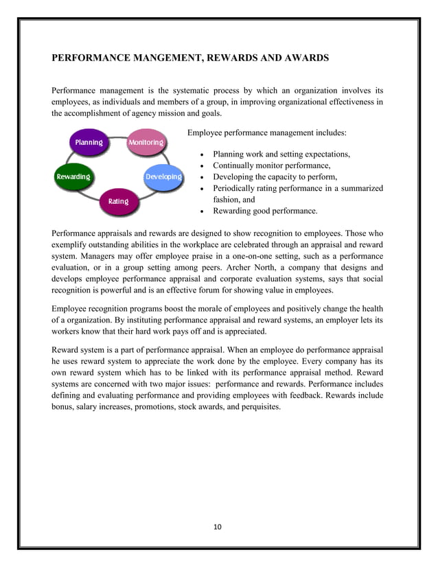 TCS Reward System Detailed Report