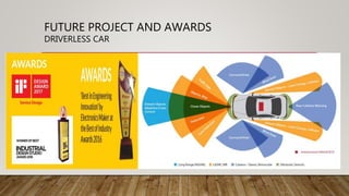 FUTURE PROJECT AND AWARDS
DRIVERLESS CAR
 