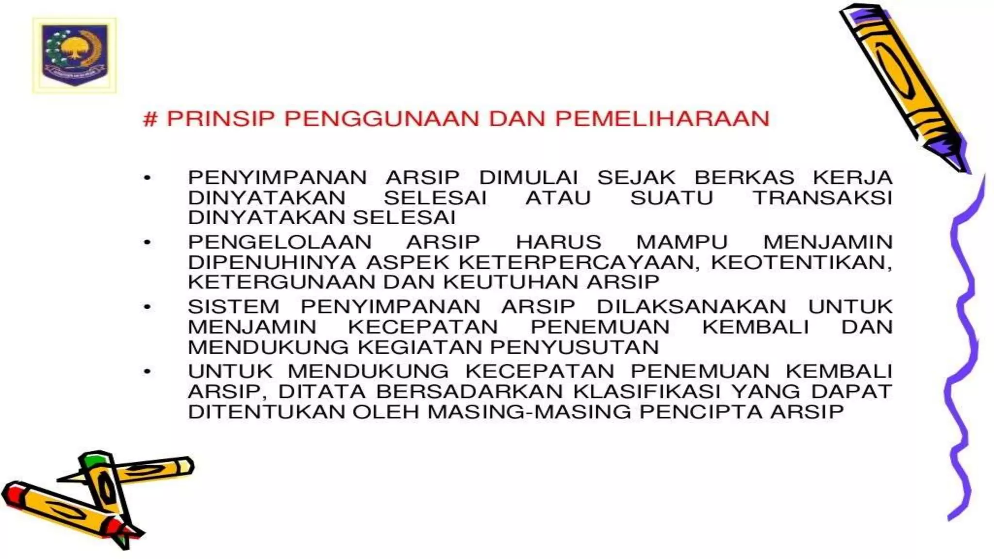 Tata Kearsipan Kemendagri