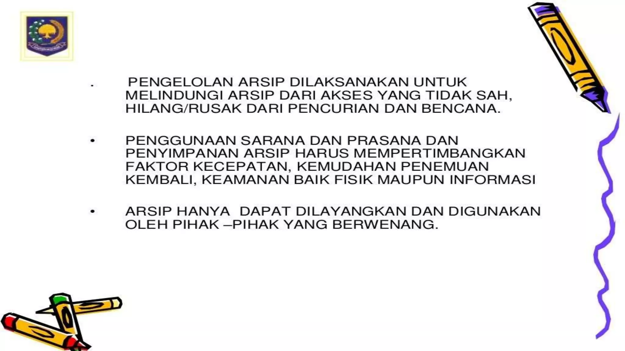 Tata Kearsipan Kemendagri